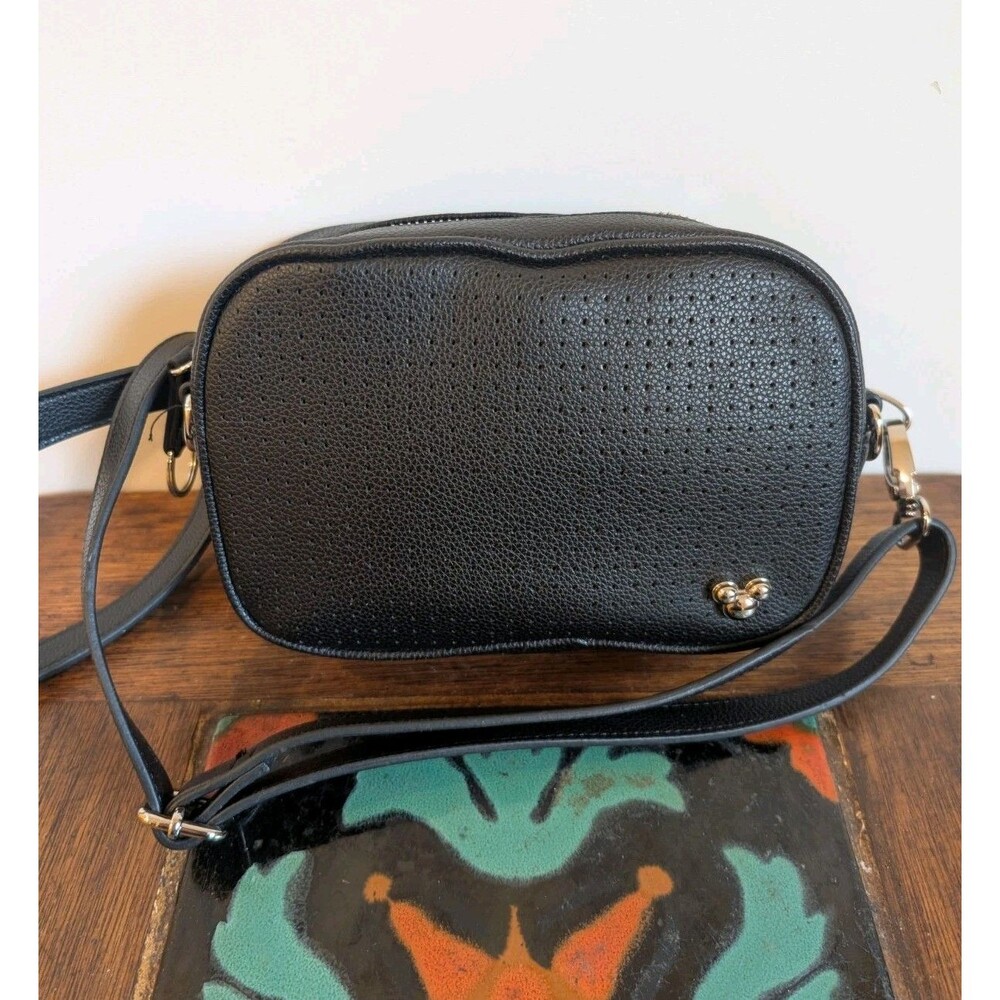 Disney Mickey Mouse Icon Pin Collector Convertible Flair Belt Bag Crossbody 2